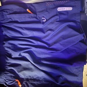 Men's Navy Athletic Shorts